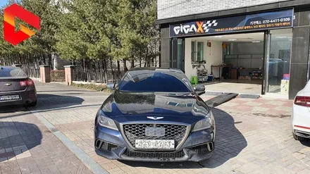 청주 엠비언트 제네시스 G80 실내 무드등 비노출 튜닝 하다. / 청주,대전,천안