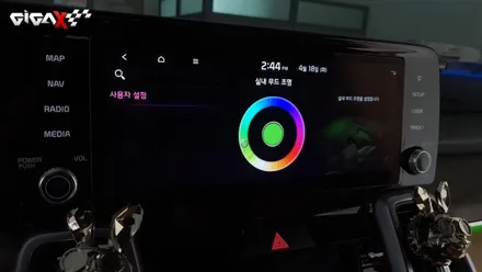 쏘렌토 MQ4 엠비언트 비노출과 아크릴의 콜라보, 개성넘치는 네이밍 무드등까지 / 청주,대전,천안
