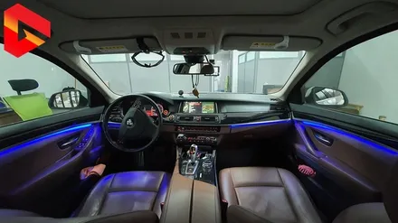 BMW 520D F10 비노출 히든 엠비언트 무드등 튜닝 / 청주,대전,천안