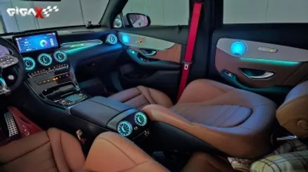 벤츠 GLC AMG43 순정 엠비언트 좀 더 멋지고 예쁘게 이것저것 추가 했습니다. / 청주,대전,천안