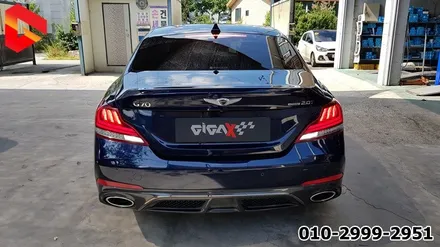 제네시스 G70 테일램프 후진등 LED 교체와 함께 무빙 턴시그널 간지 튜닝 / 청주 신봉동