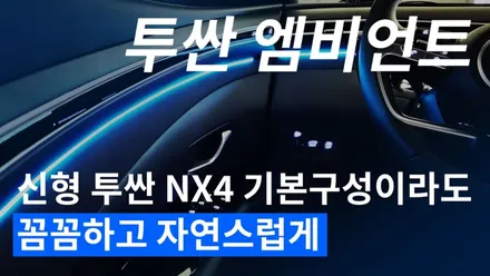 신형 투싼 NX4 아크릴 엠비언트 기본구성이라도 꼼꼼하고 자연스럽게~ / 현대 / 투싼 (NX4) / 청주,대전,천안