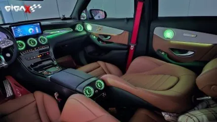 벤츠 GLC AMG43 순정 엠비언트 좀 더 멋지고 예쁘게 이것저것 추가 했습니다. / 청주,대전,천안