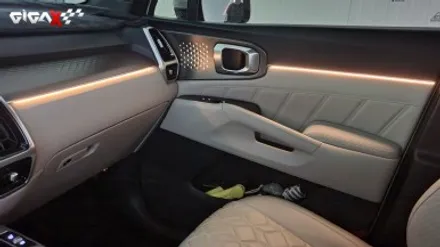 쏘렌토 MQ4 엠비언트 확장+기어 다이얼 옵션 추가까지~ 자동차 실내무드조명은 기가엑스 / 기아 / 쏘렌토 4세대(MQ4) / 청주,대전,천안