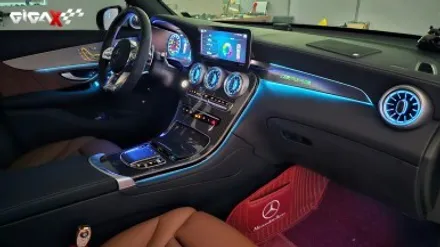 벤츠 GLC AMG43 순정 엠비언트 좀 더 멋지고 예쁘게 이것저것 추가 했습니다. / 청주,대전,천안