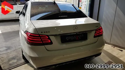 청주 벤츠 E220 W212 테일램프 고질병 수리 / 청주 신봉동