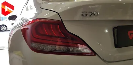 제네시스 G70 번호판 하단 이동 순정 깜빡이 LED 무빙 턴시그널 튜닝 청주 기가엑스 / 청주 신봉동