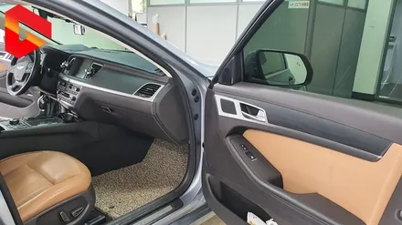 제네시스DH 실내 블랙우드 랩핑, 뉴페이스 EGS003FL 기어봉 튜닝 / 청주,대전,천안