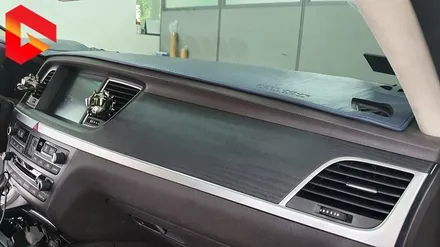 제네시스DH 실내 블랙우드 랩핑, 뉴페이스 EGS003FL 기어봉 튜닝 / 청주,대전,천안