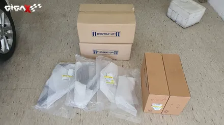 청주 쉐보레 튜닝 전문 기가엑스 더뉴스파크 전후방 스타일패키지 시공과 사이드미러 락폴딩 장착 / 청주,대전,천안