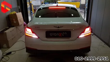 청주 제네시스 G70 일반 깜빡이에서 무빙 턴시그널 LED 깜빡이로 내 차를 더 특별하게~ / 청주 신봉동