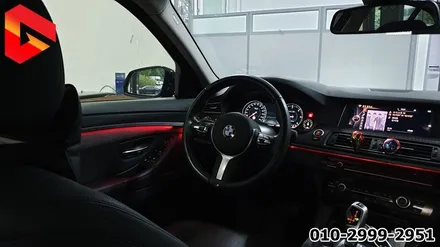 BMW 520D M 스포츠 F10 3세대 면발광 광섬유 엠비언트 튜닝 / 청주,대전,천안