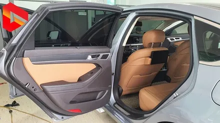 제네시스DH 실내 블랙우드 랩핑, 뉴페이스 EGS003FL 기어봉 튜닝 / 청주,대전,천안