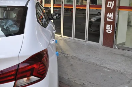 [2019년 아반떼 신차 레이노 풀썬팅시공 아이나비블랙박스 Z500 장착]