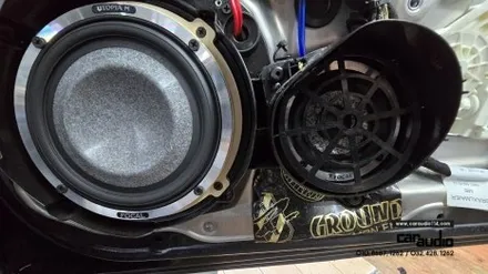 인천카오디오 벤츠S350 하만카돈 스피커교체및 헬릭스DSP장착 포칼스피커교체 앰프우퍼장착 그리고 에코파워팩 몬스터 카오디오튜닝