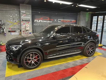 벤츠 glc 43 amg 리어스포일러 리얼카본ppf / 광주, 성남, 용인, 수원