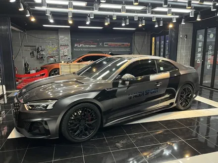 아우디 S5 글램(GLAM) Diamond Heavy Metar Mountain Grey전체랩핑 커스텀데칼 시공 / 광주, 성남, 용인, 수원