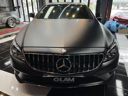 벤츠 CLS 글램(GLAM) 매트 슈트 블랙 전체랩핑 시공 / 광주, 성남, 용인, 수원