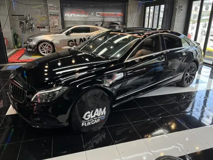벤츠 CLS 글램(GLAM) 매트 슈트 블랙 전체랩핑 시공 / 광주, 성남, 용인, 수원