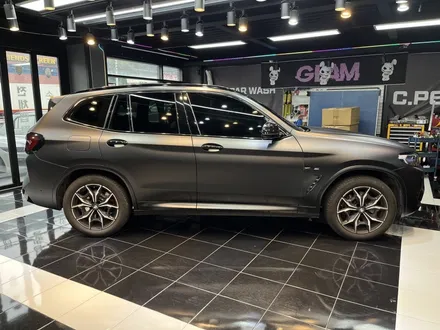 BMW X3 글램(GLAM) Matte suit black 전체제거 및 재시공 보험수리 / 광주, 성남, 용인, 수원