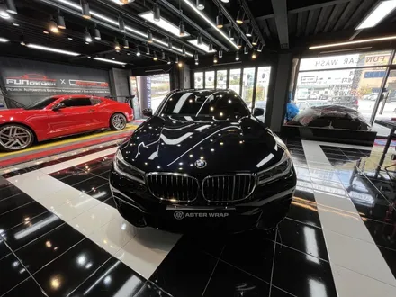 BMW 7시리즈 택랩 슈프림레드 전체랩핑 / 광주, 성남, 용인, 수원