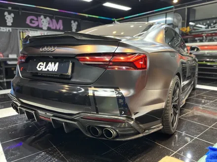 아우디 S5 글램(GLAM) Diamond Heavy Metar Mountain Grey전체랩핑 커스텀데칼 시공 / 광주, 성남, 용인, 수원