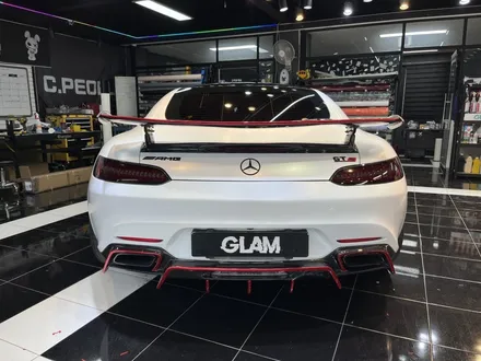 벤츠 AMG GT 전체랩핑 제거 및 전체재시공 / 광주, 성남, 용인, 수원