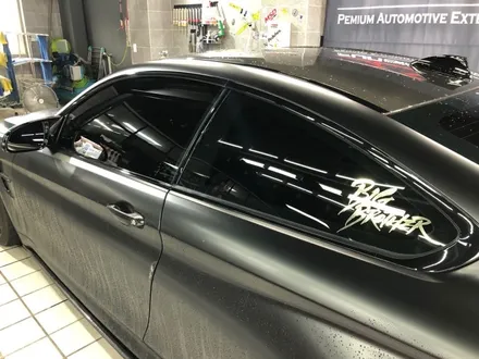 [펀카워시] BMW M4 유리발수코팅 자동차라벨 (곤지암 경기광주 성남 분당 여주 이천 하남) / 광주, 성남, 용인, 수원
