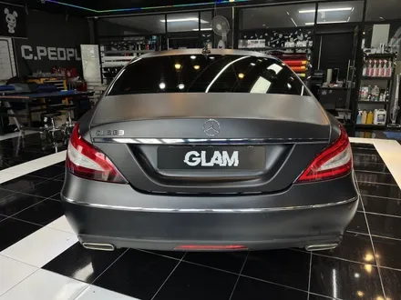 벤츠 CLS 글램(GLAM) 매트 슈트 블랙 전체랩핑 시공 / 광주, 성남, 용인, 수원