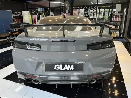 카마로ss 보험/사고수리 전체랩핑 재시공 글램(GLAM) 오로라 드림 블루 1le/zl1범퍼 / 광주, 성남, 용인, 수원
