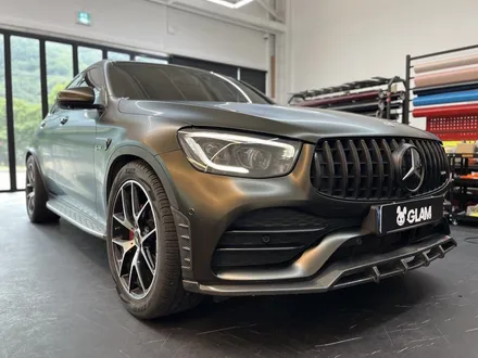 벤츠 glc43 amg 전체랩핑 시공 / 광주, 성남, 용인, 수원
