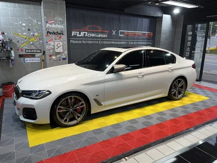 [펀카워시x아스터] BMW M550i 프리미엄광택 유리막코팅 판금 도장 / 광주, 성남, 용인, 수원