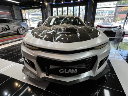 카마로 글램(GLAM) 오로라 드림 그레이 전체랩핑 제거 및 재시공 / 광주, 성남, 용인, 수원