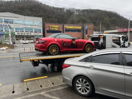 slk55 amg 전체랩핑 제거 및 전체랩핑 재시공 진행 / 광주, 성남, 용인, 수원