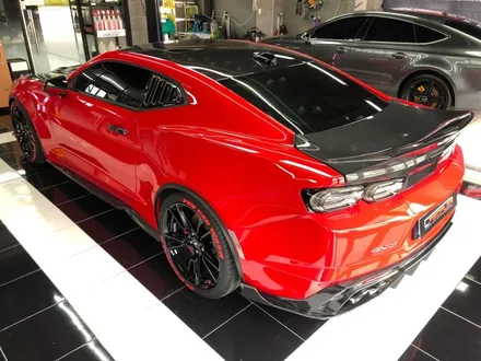 곤지암 경기광주 펀카워시 카마로ss 앤더슨 카본 트렁크 장착 / 광주, 성남, 용인, 수원