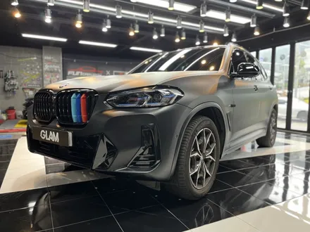 BMW X3 글램(GLAM) Matte suit black 전체제거 및 재시공 보험수리 / 광주, 성남, 용인, 수원