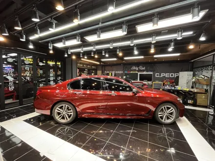 BMW 7시리즈 택랩 슈프림레드 전체랩핑 / 광주, 성남, 용인, 수원