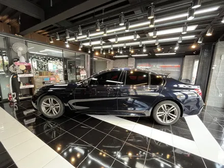 BMW 7시리즈 택랩 슈프림레드 전체랩핑 / 광주, 성남, 용인, 수원
