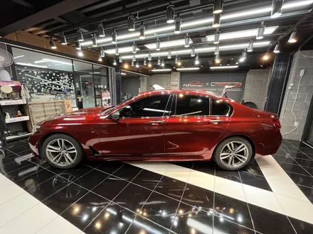 BMW 7시리즈 택랩 슈프림레드 전체랩핑 / 광주, 성남, 용인, 수원