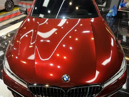 BMW 7시리즈 택랩 슈프림레드 전체랩핑 / 광주, 성남, 용인, 수원