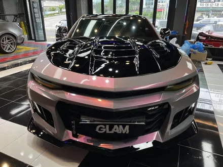 카마로 글램(GLAM) 오로라 드림 그레이 전체랩핑 제거 및 재시공 / 광주, 성남, 용인, 수원