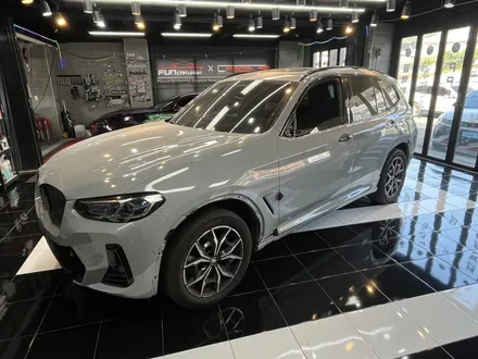 BMW X3 글램(GLAM) Matte suit black 전체제거 및 재시공 보험수리 / 광주, 성남, 용인, 수원