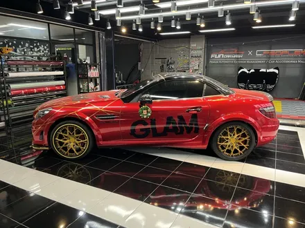 slk55 amg 전체랩핑 제거 및 전체랩핑 재시공 진행 / 광주, 성남, 용인, 수원