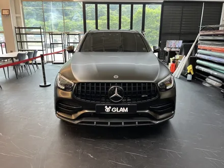 벤츠 glc43 amg 전체랩핑 시공 / 광주, 성남, 용인, 수원