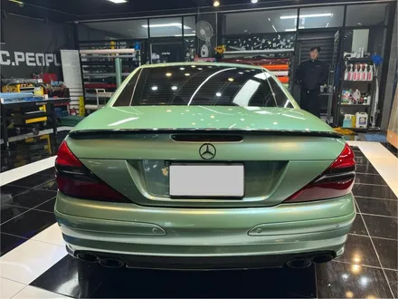 벤츠 SL 55 amg GLAM(글램) gentle green 전체랩핑 시공 / 광주, 성남, 용인, 수원