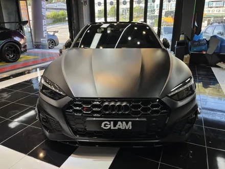 아우디 S5 글램(GLAM) Diamond Heavy Metar Mountain Grey전체랩핑 커스텀데칼 시공 / 광주, 성남, 용인, 수원