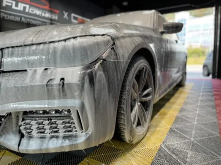 BMW 7시리즈 택랩 슈프림레드 전체랩핑 / 광주, 성남, 용인, 수원