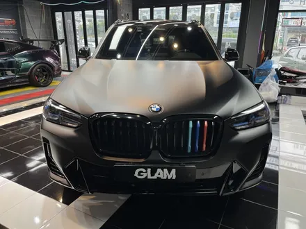 BMW X3 글램(GLAM) Matte suit black 전체제거 및 재시공 보험수리 / 광주, 성남, 용인, 수원