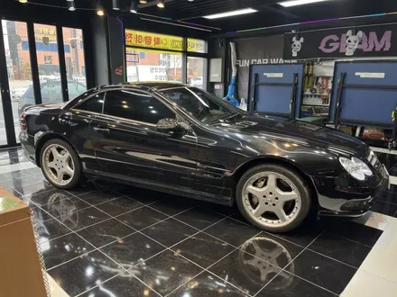 벤츠 SL 55 amg GLAM(글램) gentle green 전체랩핑 시공 / 광주, 성남, 용인, 수원