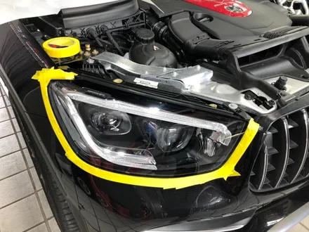 [펀카워시] 벤츠 GLC43AMG 부분 ppf 시공 (곤지암 경기광주 성남 분당 이천 하남 여주) / 광주, 성남, 용인, 수원